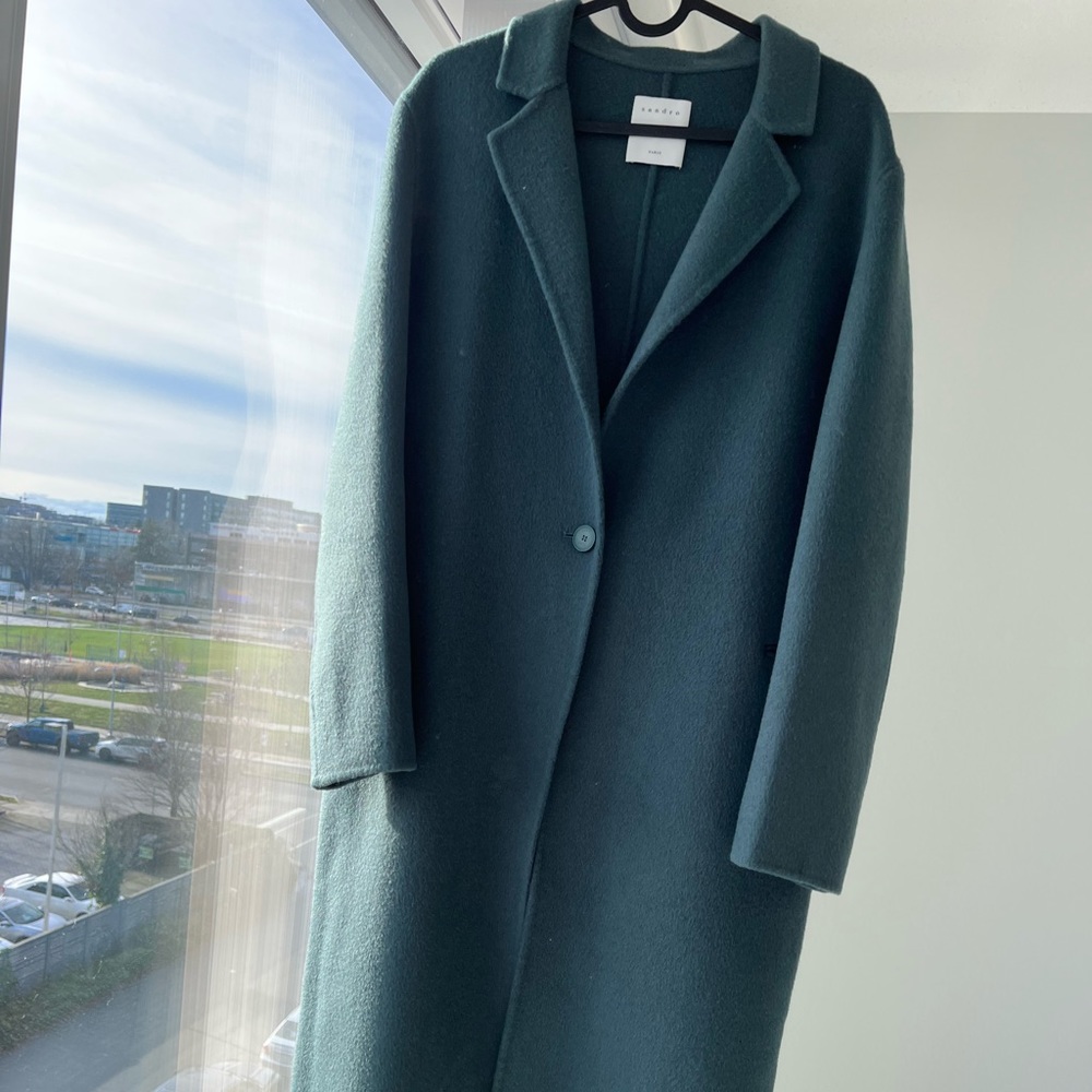 SOLD* Sandro wool coat - Picture 1 of 11